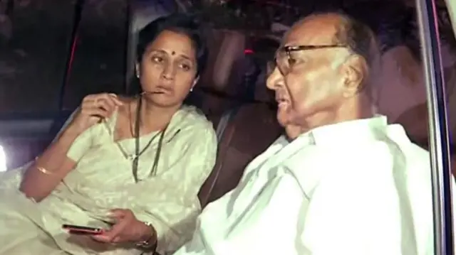 सुप्रिया सुळे, शरद पवार 