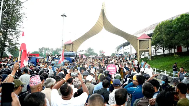 शेरबहादुर देउवाको स्वागत