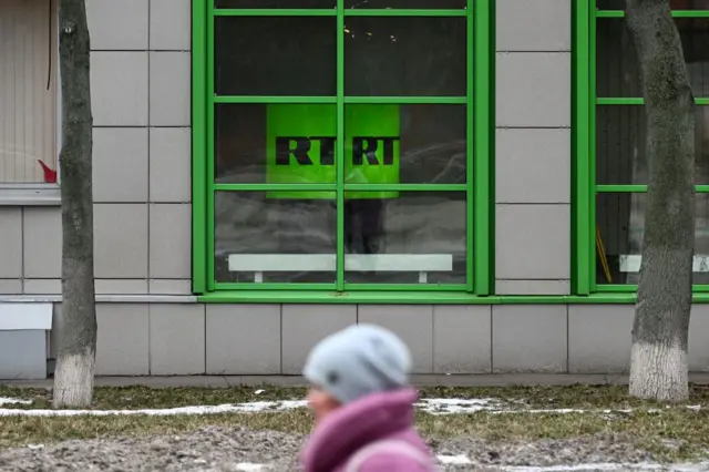 آر‌تی یک شبکه خبری تحت حمایت دولت روسیه است
