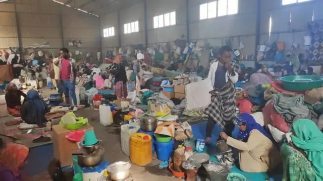 በደብረብርሃን የሚገኙ ተፈናቃዮች ያሉበት ሁኔታ