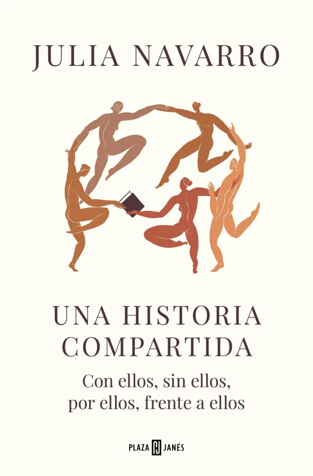Portada del libro "Una historia compartida" de Julia Navarro. N