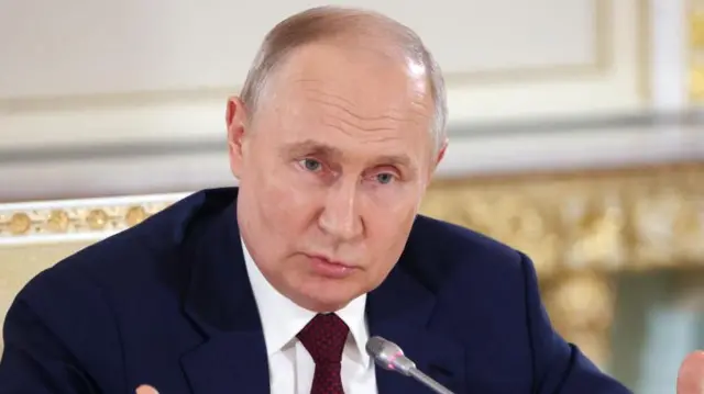 रूसी राष्ट्रपति पुतिन 