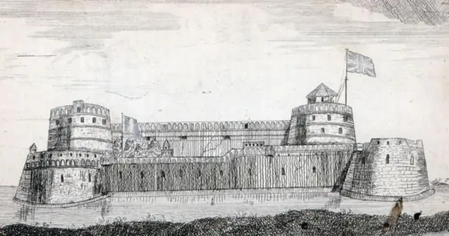 ஆங்கிலேயர்களால் கட்டப்பட்ட கோட்டை
