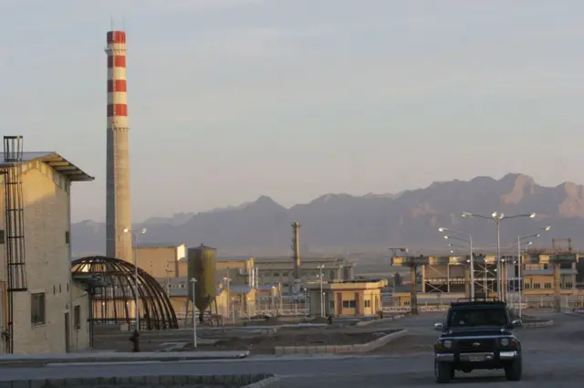 La instalación nuclear de Natanz, en Irán