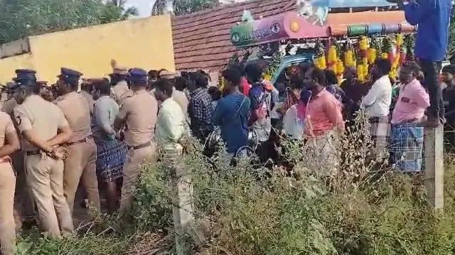 திருவண்ணாமலை, தலித் பெண் சடலம்