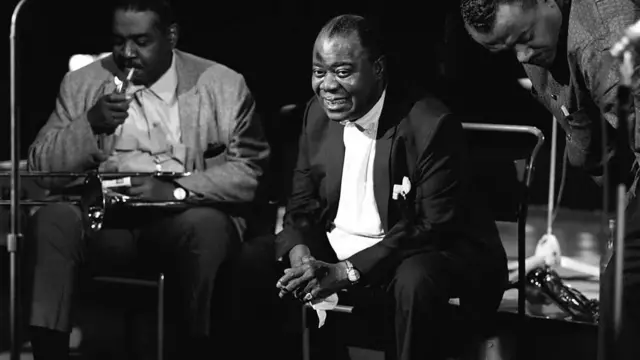 Luj Armstrong na bini 