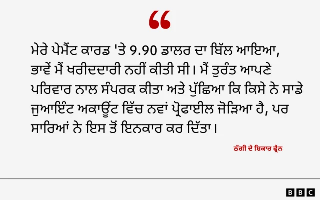 ਔਨਲਾਈਨ ਸਕੈਮ