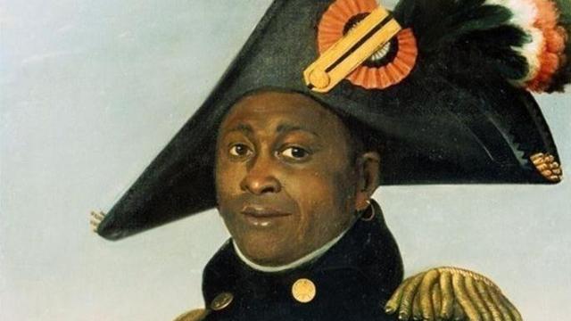 Toussaint Louverture en una pintura de principios del siglo XIX.