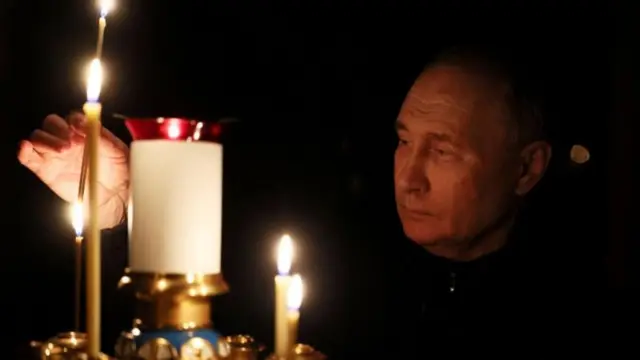 Vladimir Putin Rusiya lideri 