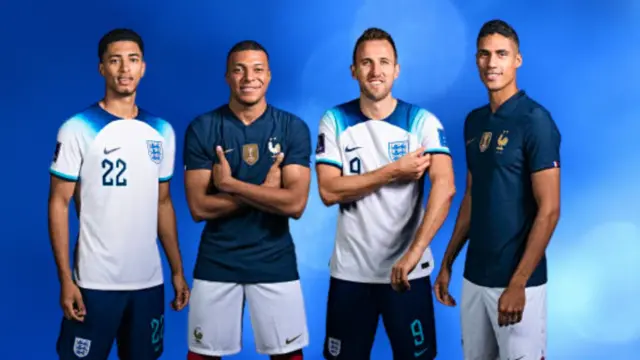 England vs France
