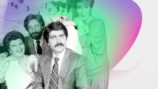 آرشیوی از عکس‌های صادق نوجوکی، آهنگساز در کنار هایده، مهستی وابی 