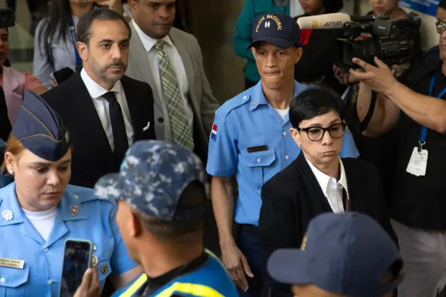 Hermanos Espaillat en la audiencia