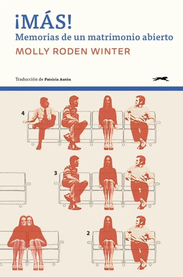 Portada del libro "¡Más!: Memorias de un matrimonio abierto", de Molly Roden Winter.