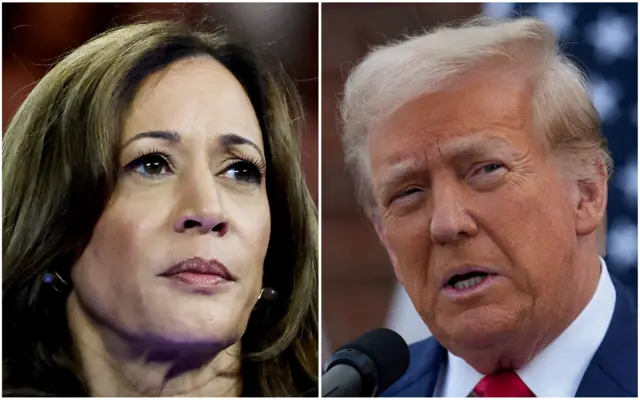 Harris na Trump