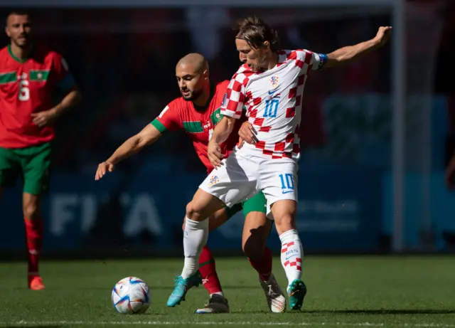 Хорватиялык капитан Л﻿ука Модрич 2018-жылы "Алтын топ" уткан