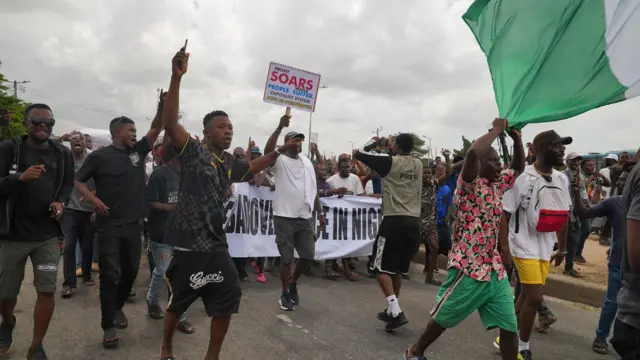 Àwọn olùwọ́de ní ìpínlẹ̀ Eko