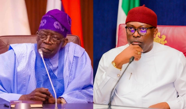 Bola Tinubu na Siminalayi Fubara