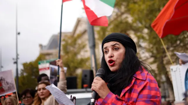 Satrapi na protestu 