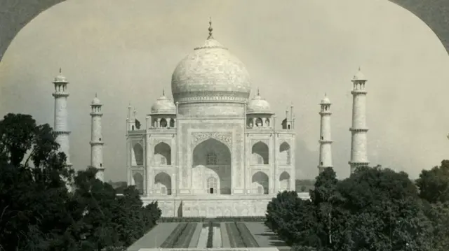১৯০২ সালে তোলা তাজমহলের ছবি
