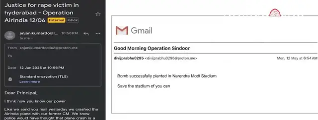 இன்றைய செய்திகள், முக்கிய செய்திகள், தலைப்பு செய்திகள், நரேந்திர மோதி ஸ்டேடியம், குஜராத், வெடிகுண்டு மிரட்டல்கள், 