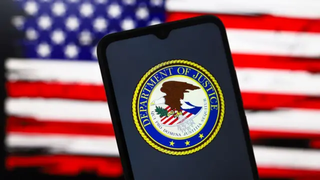 Лого міністерства юстиції США