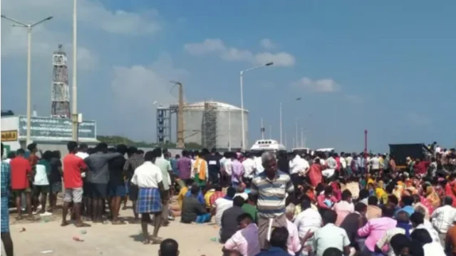 கோரமண்டல் ஆலை மீண்டும் திறப்பு, திமுக எம்.எல்.ஏ.