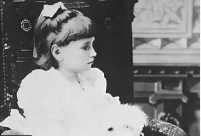 Helen Keller nigba to wa ni ọmọ ọdun meje
