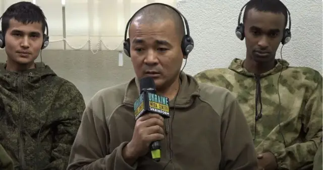 युक्रेनले युद्धबन्दी बनाएकाहरू