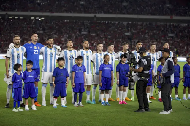 Pertandingan Indonesia Argentina