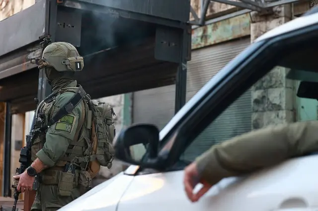 Soldados israelíes en Gaza