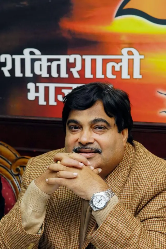 2010 मधील नितीन गडकरी