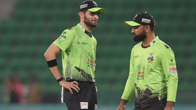 शाहीन शाह आफ्रिदी आणि फखर झमान