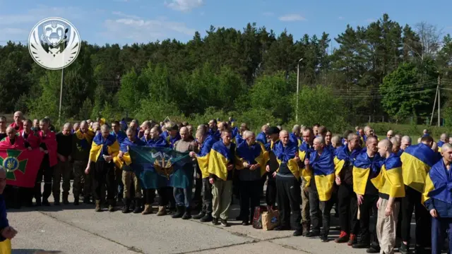 Військовополонені в прапорах