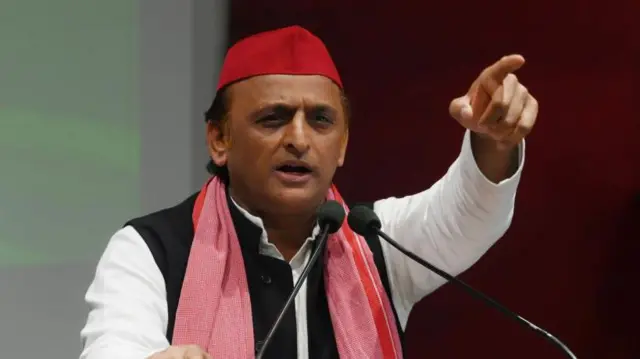 अखिलेश यादव ने चुनावी नतीजों को 'सरेआम वोट की लूट' बताया है