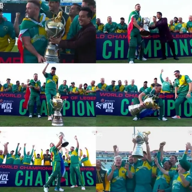 جنوبی افریقہ کا جشن