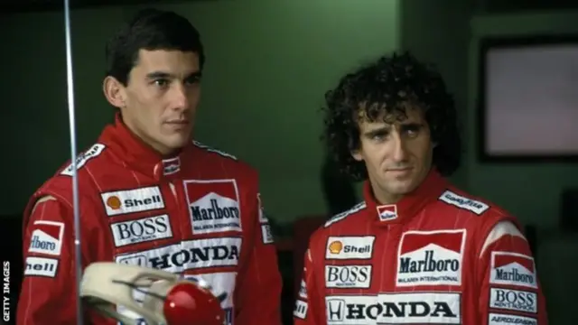 Senna e Alain Prostiniesta fifa 231988