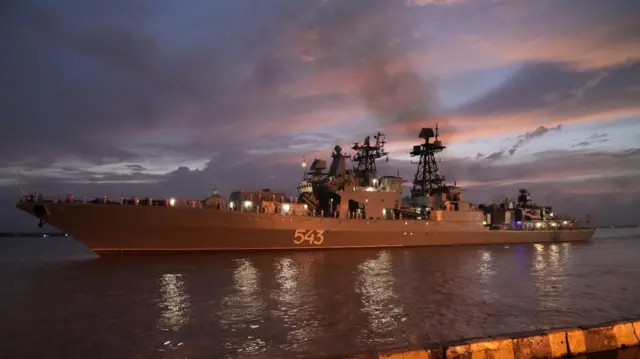 ရန်ကုန်၊ သီလဝါဆိပ်ကမ်းကို ဆိုက်ရောက်ခဲ့တဲ့ ရုရှားထောက်ပံ့ရေးရေယာဉ် Borius Butoma လို့ နိုဝင်ဘာ ၁၁ ရက်က ထုတ်ပြန်ထားတဲ့ပုံ