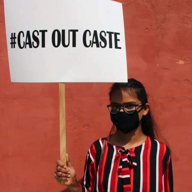 जातिवाद के खिलाफ प्रदर्शन