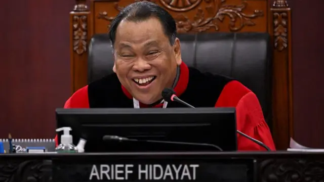 Hakim konstitusi Arief Hidayat