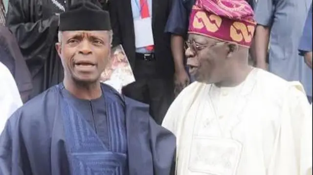 Yemi Osinbajo ati Bola Tinubu