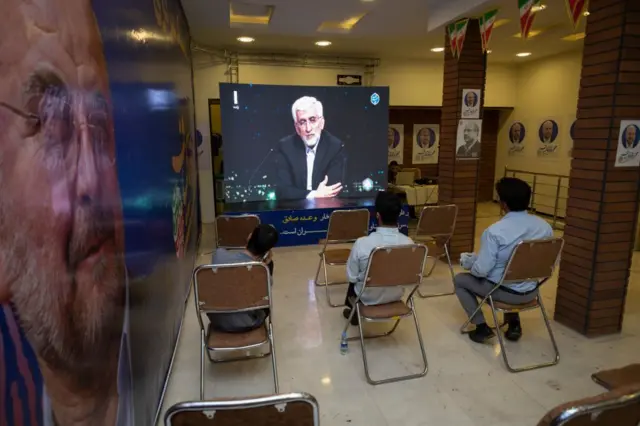 تبلیغات انتخابات- جلیلی و قالیباف