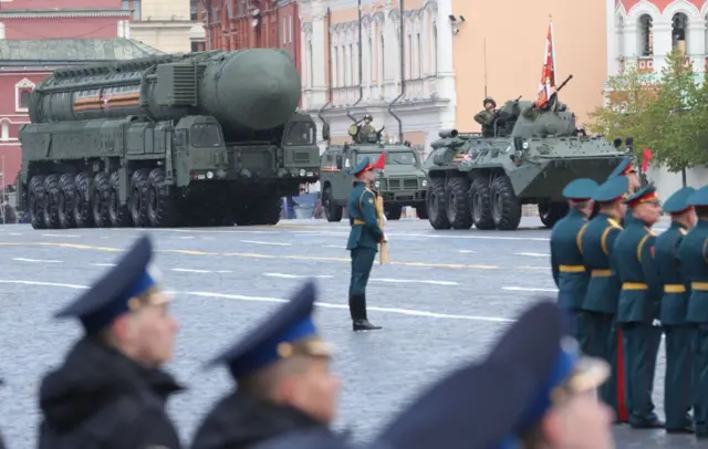 Desfile militar ruso