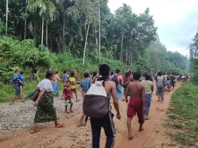 စစ်ရှောင်ထောင်ချီမှာလည်း အခက်အခဲတွေကြုံနေရ