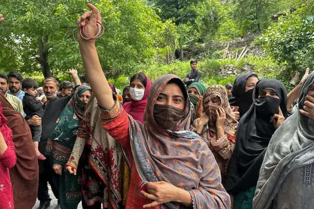 احتجاج، کشمیر