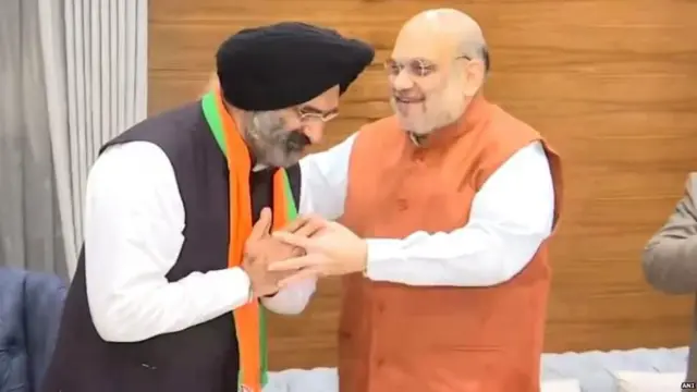 ਮਨਜਿੰਦਰ ਸਿੰਘ ਸਿਰਸਾ ਅਤੇ ਗ੍ਰਹਿ ਮੰਤਰੀ ਅਮਿਤ ਸ਼ਾਹ