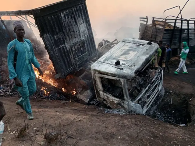 Awọn ọkọ to gbina ninu ijamba ni Ilorin