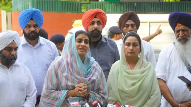 ਗਵੀਨ ਕੌਰ ਅਤੇ ਹਰਸਿਮਰਤ ਬਾਦਲ