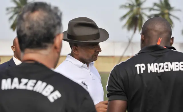 Moïse Katumbi, président de Tout Puissant Mazembe