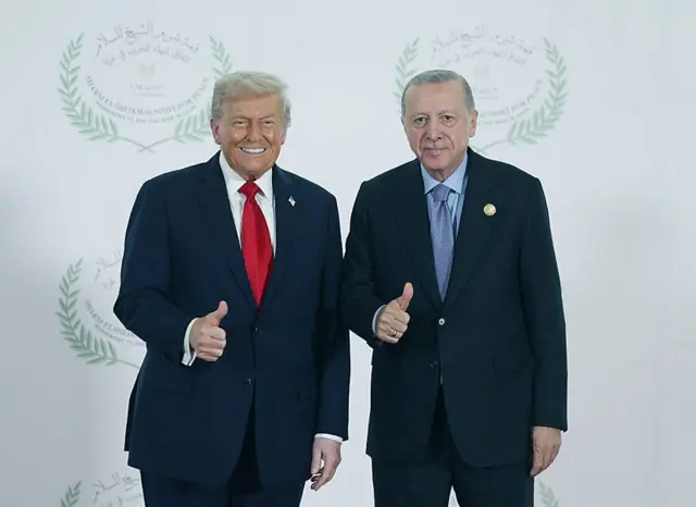 رجب طیب اردوغان و دونالد ترامپ