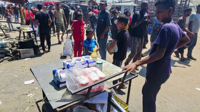 గాజా ప్రజలు